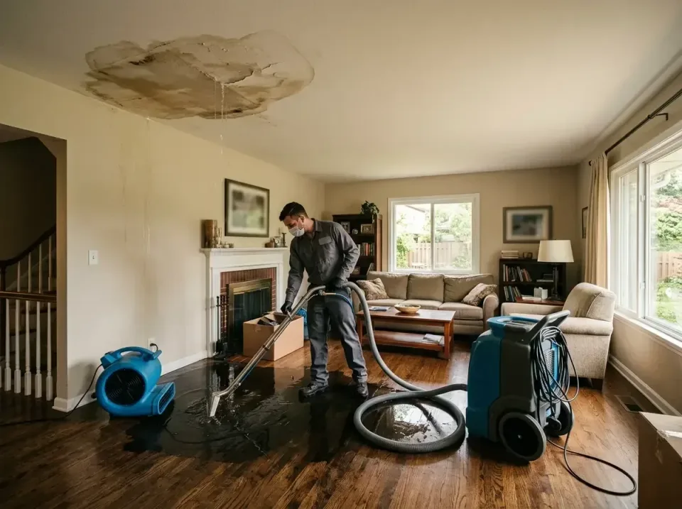 attic-pipe-burst-ceiling-drip-008 — frequently asked questions, Water Damage Restoration & Carpet Care in Casey, IL